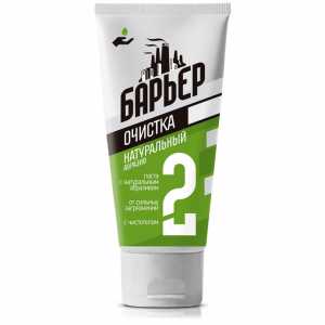 Паста очищающая от сильных загрязнений с натуральным абразивом "БАРЬЕР" Паста очищающая от сильных загрязнений с натуральным абразивом "БАРЬЕР"