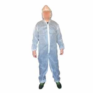 Костюм защитный одноразовый "Пионер" из спанбонда плотность 40 г/м², 60 г/м² Костюм защитный одноразовый "Пионер" из спанбонда плотность 40 г/м², 60 г/м²