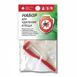 Набор для удаления клеща Набор для удаления клеща