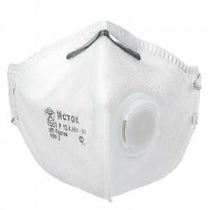 Полумаска фильтрующая складная Исток-1СК FFP1 с клапаном Полумаска фильтрующая складная Исток-1СК FFP1 с клапаном